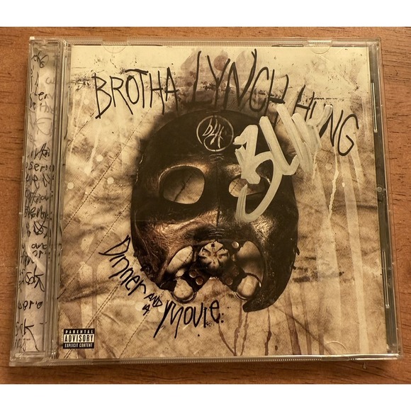 Brotha Lynch Hung DINNER AND A MOVIE‎ CD Album Signed EUC